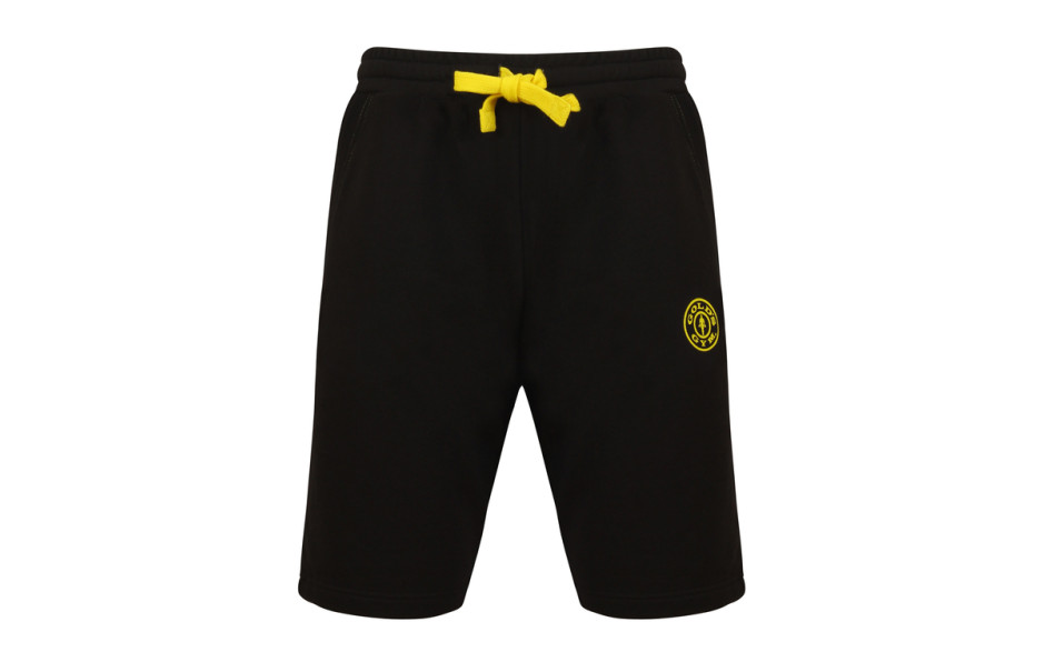 Golds Gym Logo Sweat Shorts - Schwarz