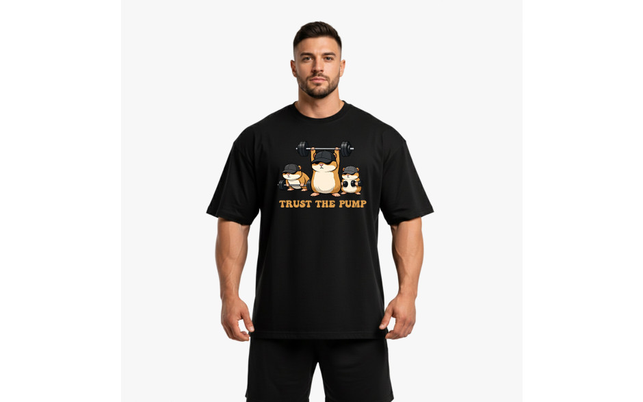 Trust The Pump Oversized Shirt