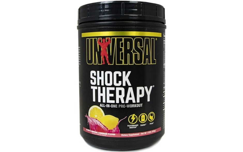 Universal Nutrition Shock Therapy 840g - Clydes Original Lemonade - MHD 30.04.2024