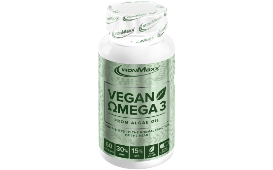 Ironmaxx Vegan Omega 3 - 60 Kapseln