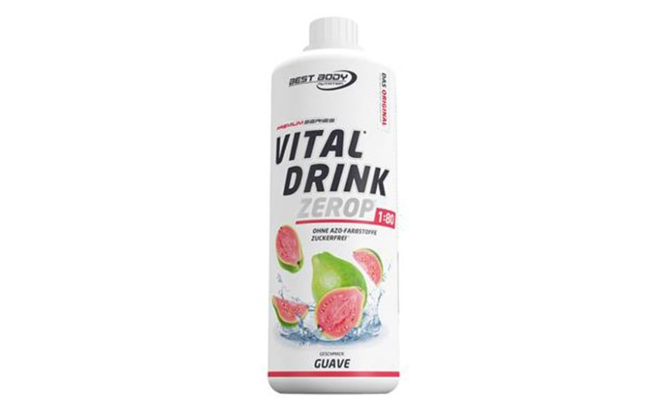 Best Body Nutrition Vital Drink 1 Liter - Guave - MHD 31.07.2023
