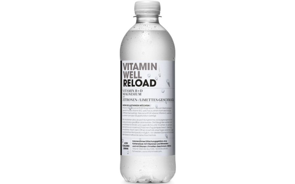 Vitamin Well Reload - 500 ml - Zitrone Limette - MHD 22.02.2026