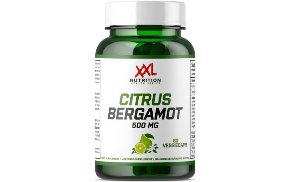 XXL Nutrition Citrus Bergamot 500mg - 60 Veggie Caps