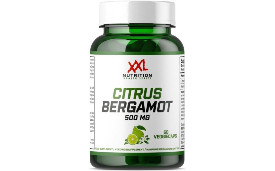 XXL Nutrition Citrus Bergamot 500mg - 60 Veggie Caps - MHD 30.11.2024