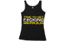 Dedicated Nutrition Women Stringer Time To Get Serious
