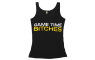 Dedicated Nutrition Women Stringer 'Game Time Bitches' - Yellow Black