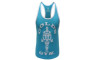 Golds Gym Ladies Loose Fit Stringer - Türkis