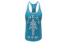 Golds Gym Ladies Loose Fit Stringer - Türkis