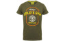 Golds Gym Printed Vintage Style T-Shirt - Army