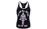 Golds Gym Ladies Loose Fit Stringer - Black