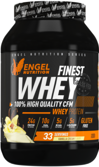 Vanilla Cream - Engel Nutrition Finest Whey Protein 1000g Dose 