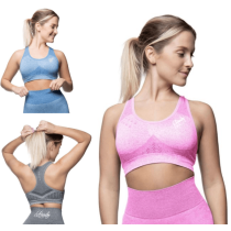 Anarchy Apparel Seamless Sports Bra Wabisabi