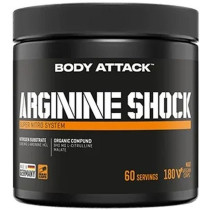 Body Attack Arginine Shock - 180 Kapseln 