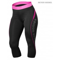 Better Bodies Fitness Curve Capri - Black Pink