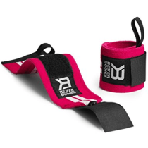 Better Bodies Womens Wrist Wraps - Hot Pink