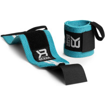 Better Bodies Womens Wrist Wraps - Aqua Blue