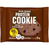Body Attack Protein Cookie 1 x 75g Cookie - Double Chocolate Chip - MHD 30.04.2024