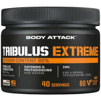 Body Attack Extreme Tribulus - 80 Kapseln