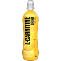 Body Attack L-Carnitine Drink - 500 ml - Pineapple - MHD 28.02.2026