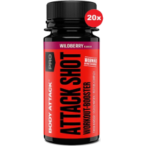 Body Attack Attack Shot - 20 x 60ml