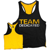 Dedicated Nutrition Stringer Team Dedicated - Yellow Black