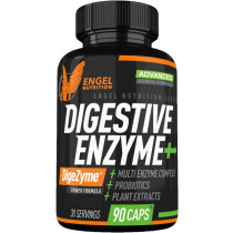 Engel Nutrition Digestive Enzyme Plus - 90 Kapseln