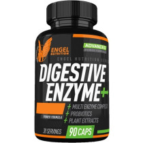 Engel Nutrition Digestive Enzyme Plus - 90 Kapseln