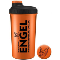 Sportnahrung-Engel Shaker 2.0 - Orange | Schwarz