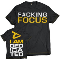 Dedicated Nutrition T-Shirt F#CKING FOCUS