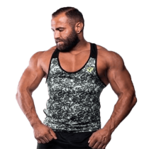 Fitnessvictim Men Camou Tank 