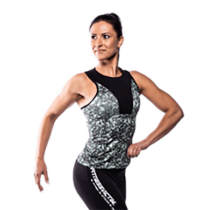 Fitnessvictim Women Camou Tank