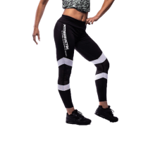 Fitnessvictim Women Killer Lines Leggings - Black and White