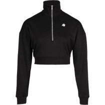 Gorilla Wear Ocala Cropped Half-Zip Sweatshirt