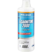 Body Attack L-Carnitine Liquid 2000 - 1000ml - Cherry - MHD 31.12.2025
