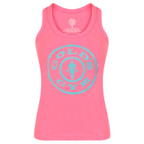 Golds Gym Ladies Muscle Joe Fitted - Pink