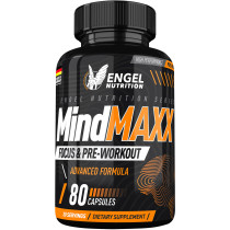 Engel Nutrition MindMAXX® Focus- & Pre-Workout - 80 Kapseln