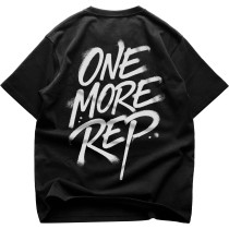 One More Rep Tag (Backprint) Oversized Shirt