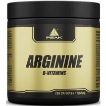 Peak Arginine - 120 Kapseln á 1000mg - MHD 30.06.2024
