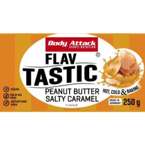 Body Attack FlavTASTIC 250g Dose - Peanut Butter Salty Caramel - MHD 31.12.2024