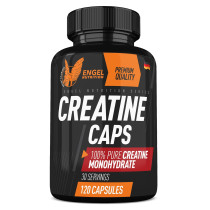 Engel Nutrition 100% Pure Creatine Caps - 120 Kapseln