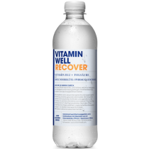 Vitamin Well Recover - 500 ml - Holunderblüte Pfirsich - MHD Überschritten 04.01.2026