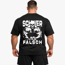 Schwer und falsch (Backprint) Oversize Blast