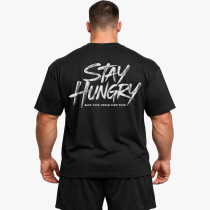 Stay Hungry (Backprint) Oversized Shirt