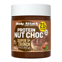 Body Attack Protein Nut Choc Super Crunch - 250g