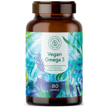Alpha Foods Vegan Omega 3 - 80 Softgel Kapseln