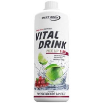 Best Body Nutrition Vital Drink 1 Liter - Preiselbeere Limette - MHD 31.03.2024
