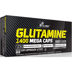 Olimp Glutamine 1400 Mega Caps - 120 Kapseln
