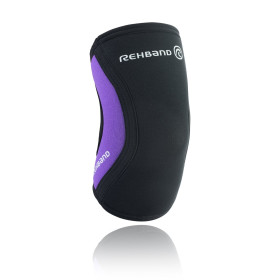 Rehband RX Kniebandage 5mm Schwarz / Lila