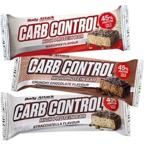 Body Attack Carb Control Protein Bar -  1 x 100g Riegel