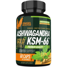 Engel Nutrition Bio Ashwagandha KSM-66® - 60 Kapseln